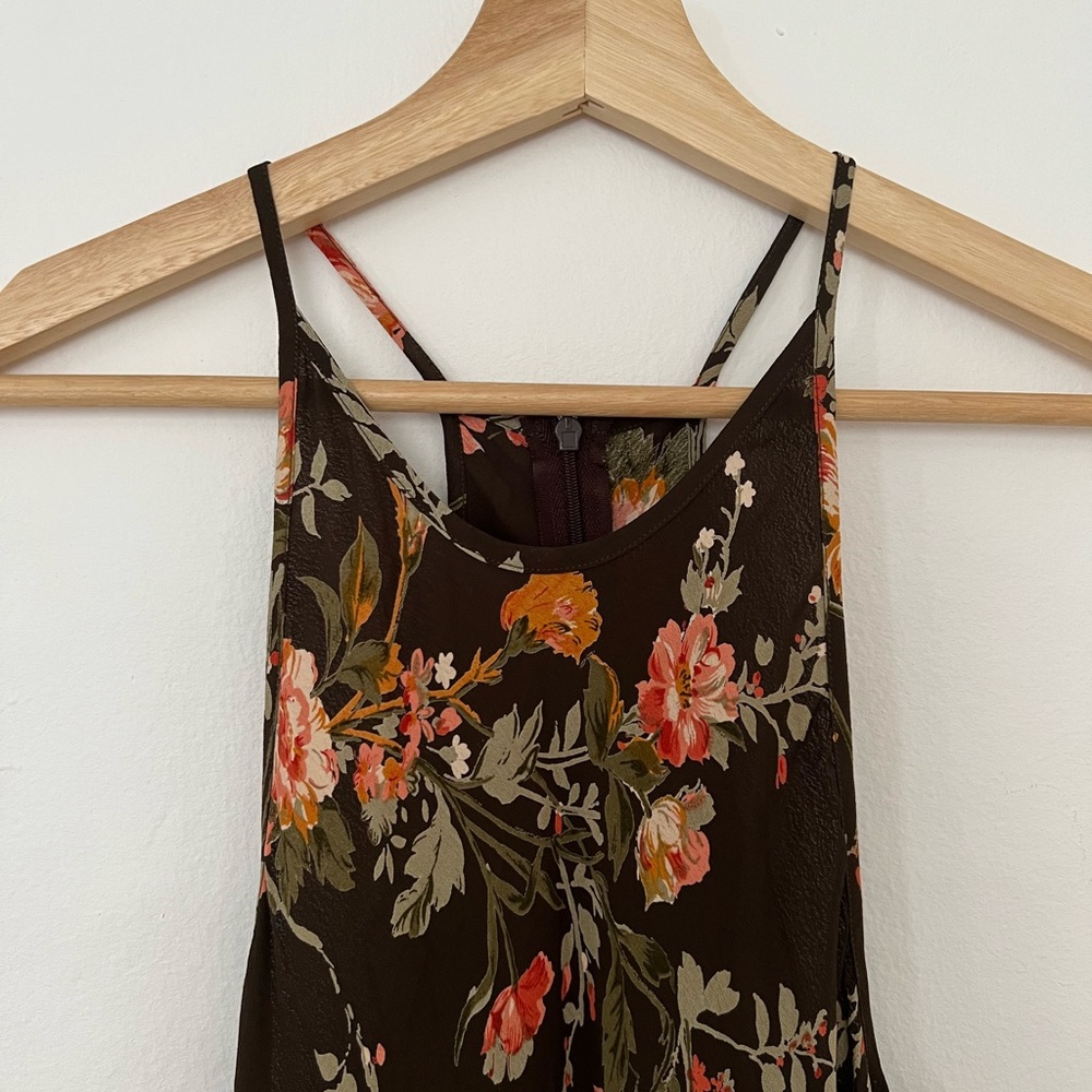~RARE~ Christy Dawn Dress - Brown Floral